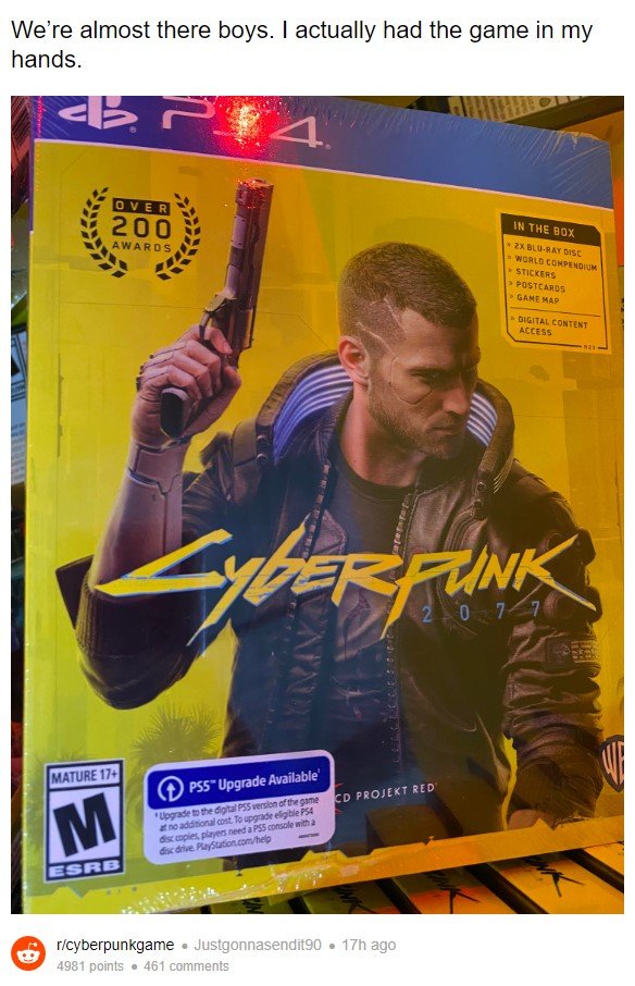 Cyberpunk 2077 Reddit