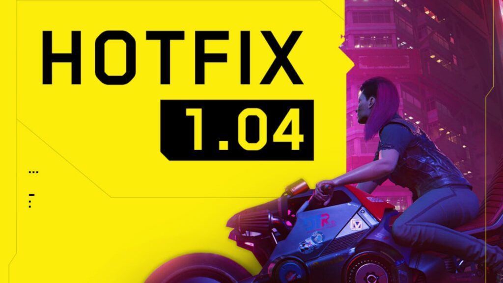Cyberpunk 2077 – Hotfix 1.04 dostępny także na Xbox One