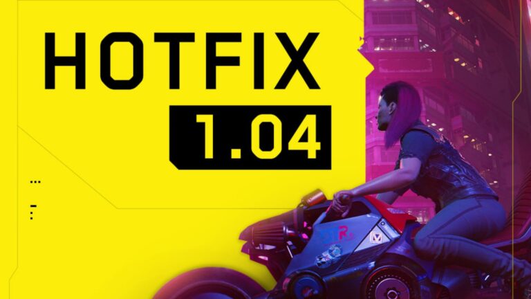 Cyberpunk 2077 – Hotfix 1.04 dostępny także na Xbox One
