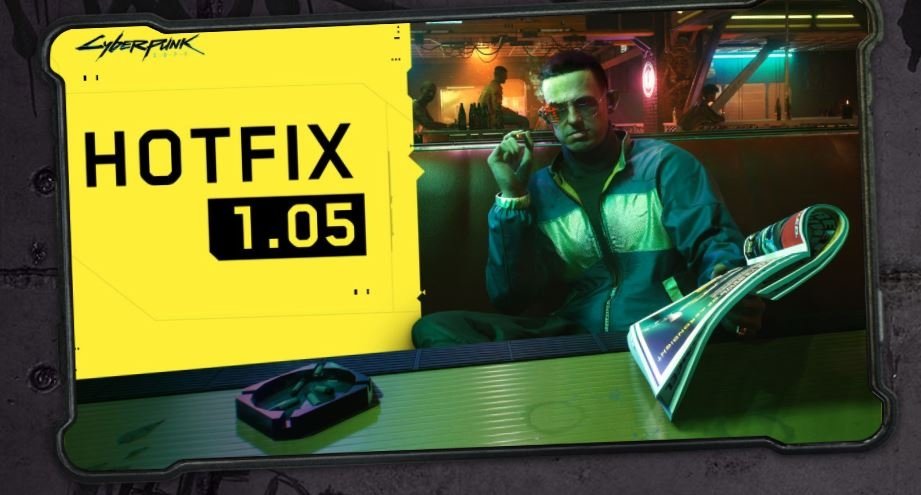 Cyberpunk 2077 – aktualizacja Hotfix 1.05 gotowa do pobrania