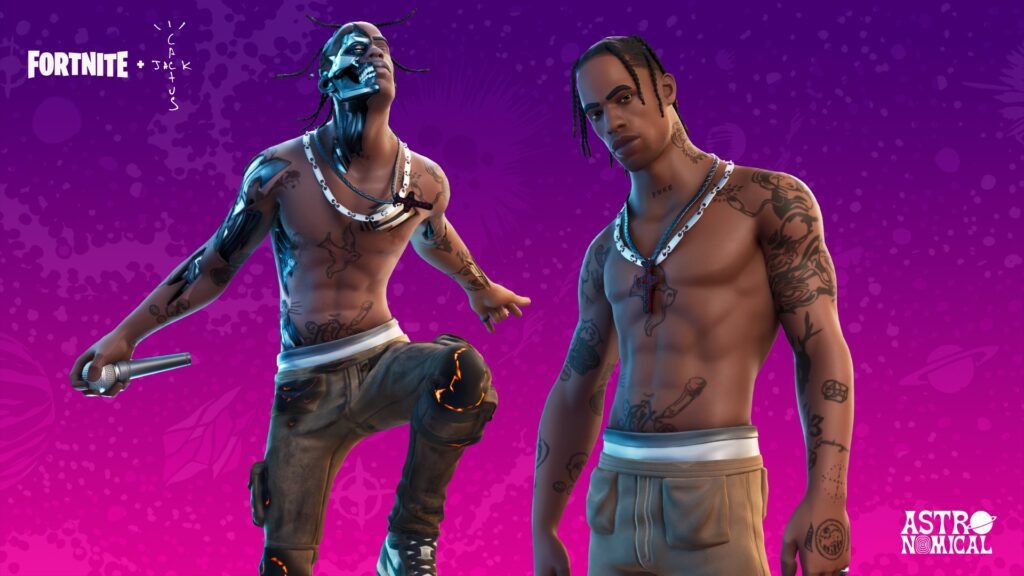 Fortnite – Travis Scott zarobił 20 milionów za koncert w grze