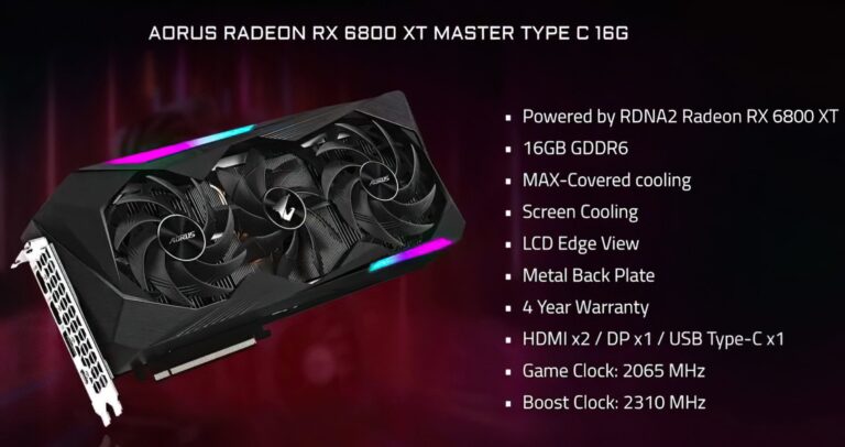 Gigabyte prezentuje nowe karty graficzne Radeon RX 6800 w zaskakującej cenie