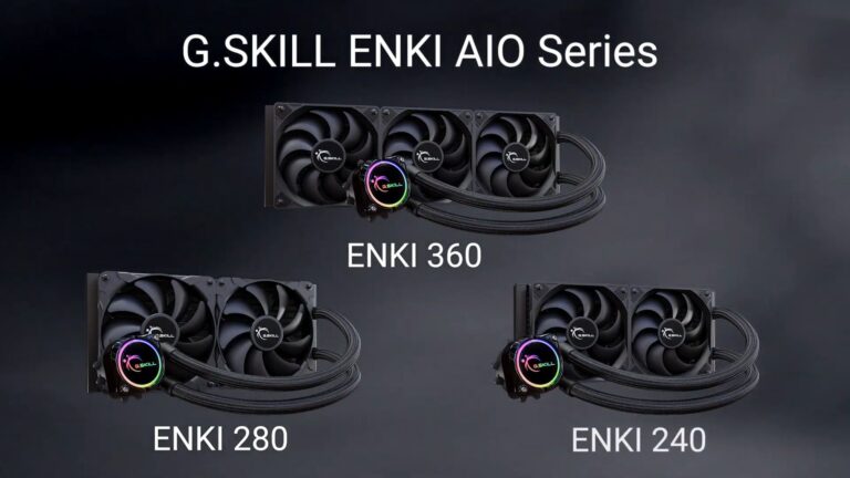 G.SKILL wkracza na rynek AIO z serią produktów ENKI AIO CPU