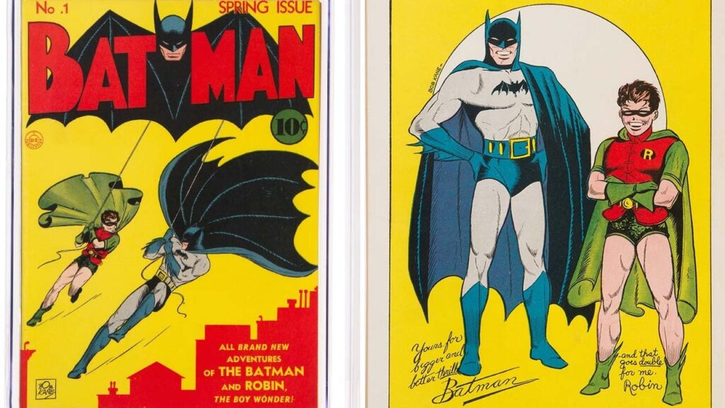 Pierwszy komiks Batman sprzedany za ponad 2 miliony dolarów