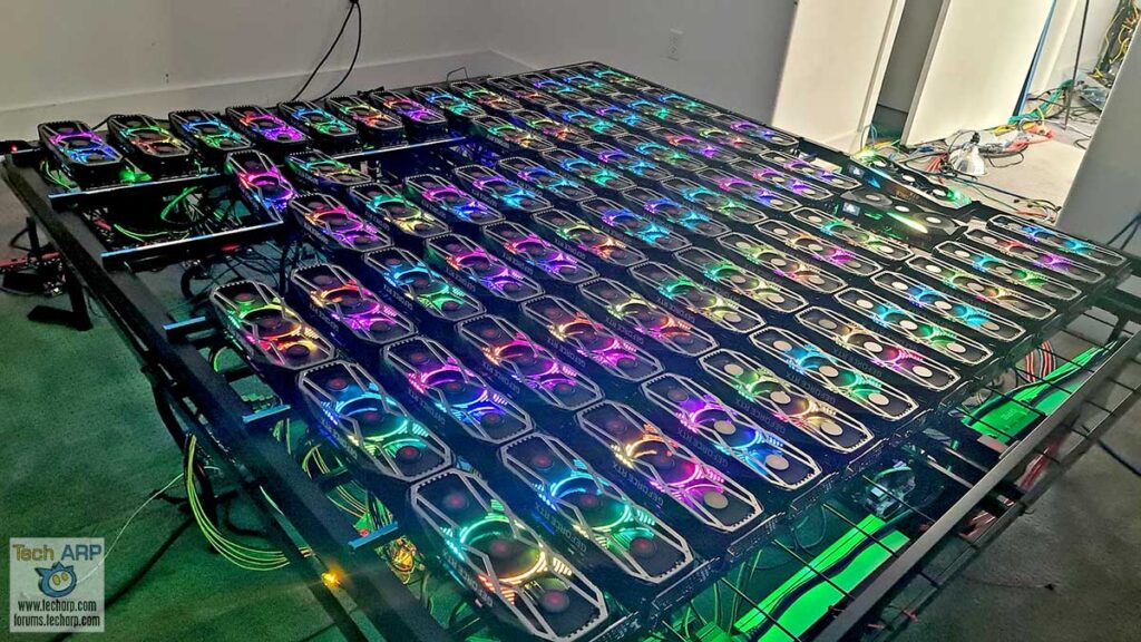 GeForce RTX 3080 złotym środkiem przy wydobywaniu Ethereum