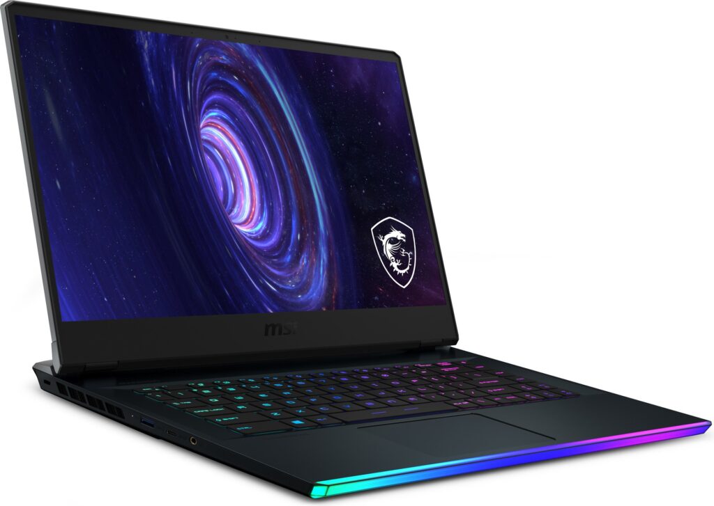 Laptop MSI z GeForce RTX 3070 Max-P jest o 30% szybszy od wersji Max-Q