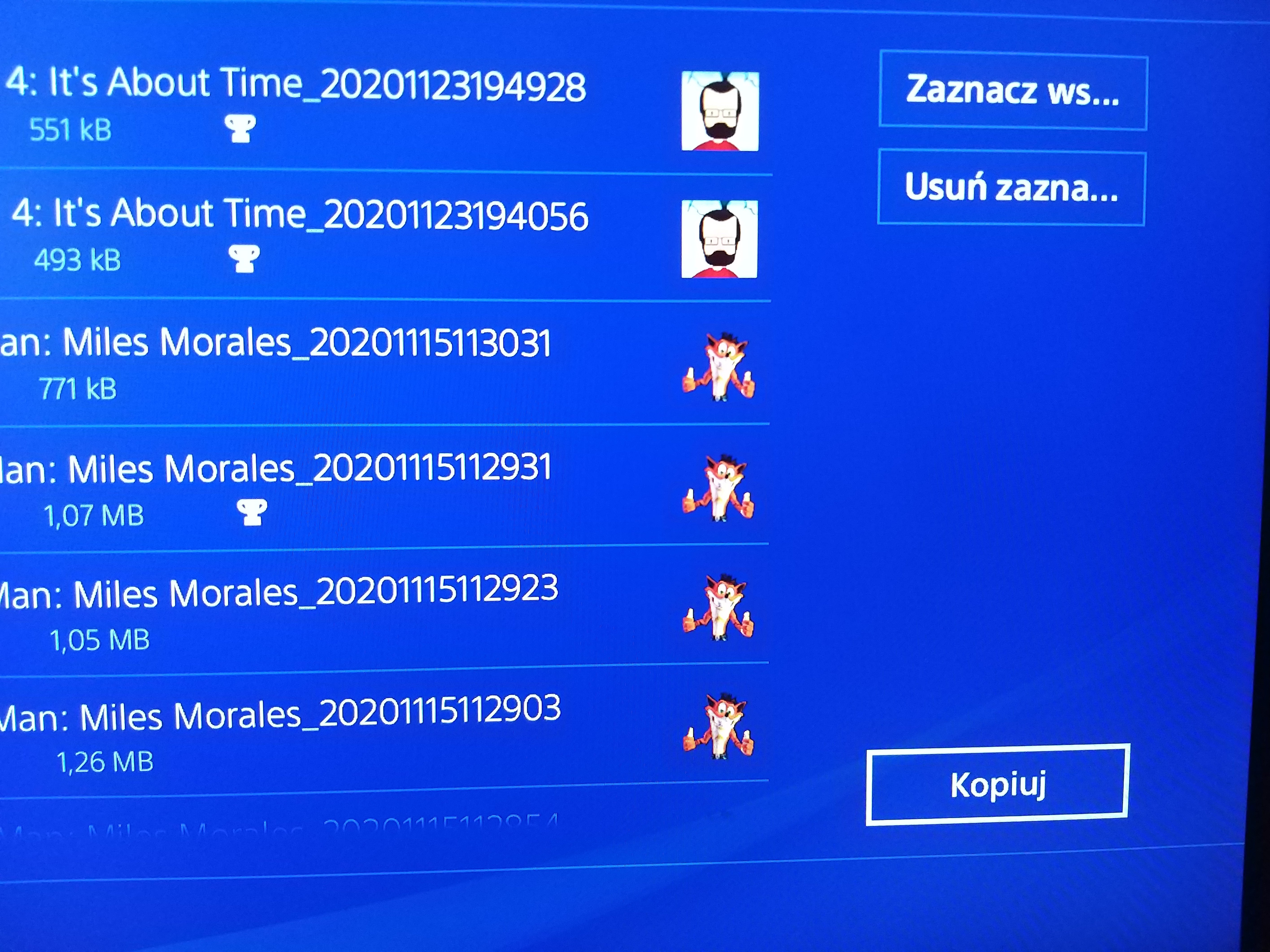 PS4 gdzie jest screen