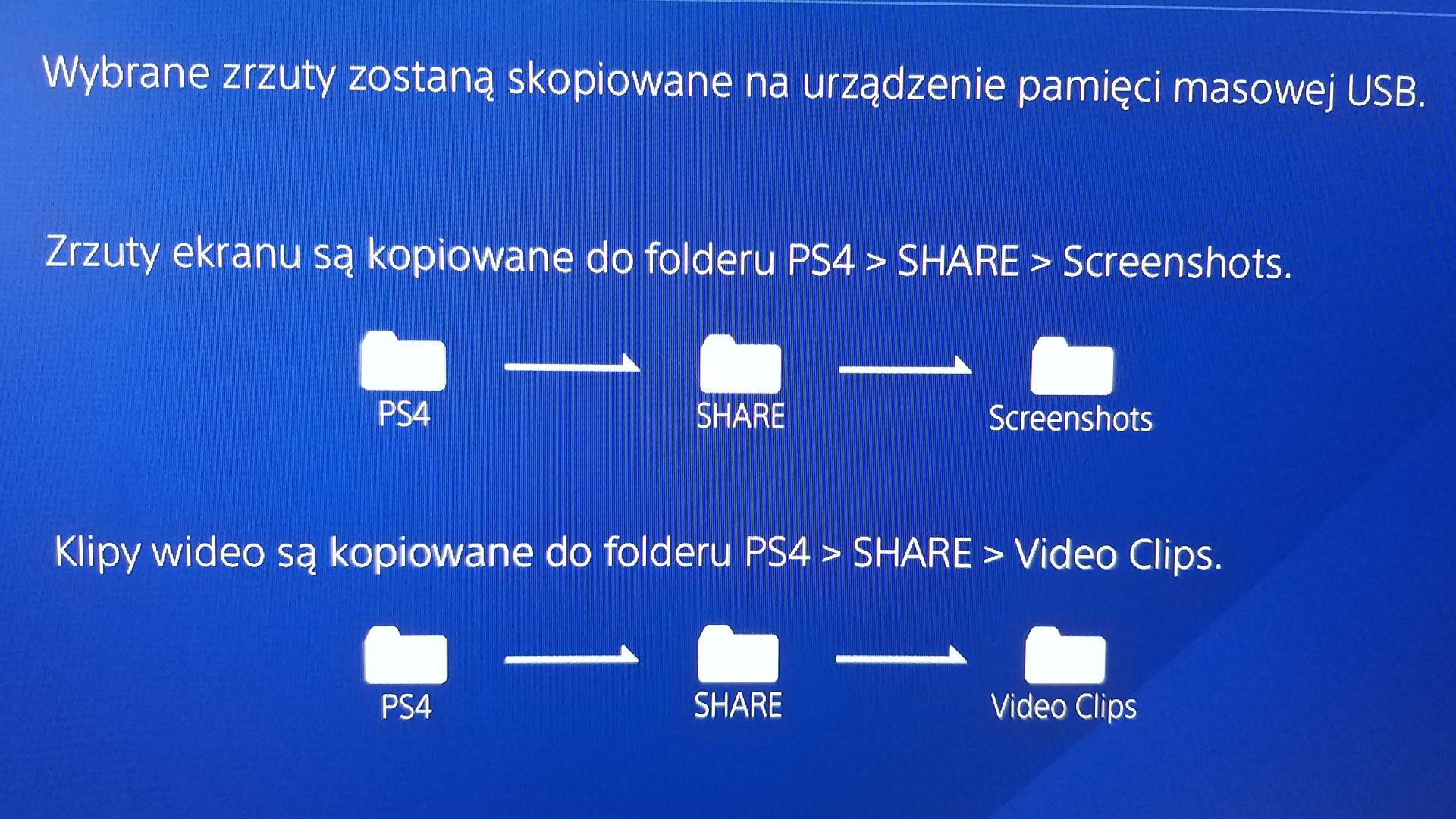 PS4 gdzie jest screen