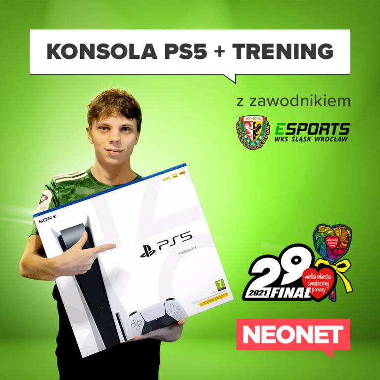 Aukcja NEONET na rzecz Wielkiej Orkiestry Świątecznej Pomocy