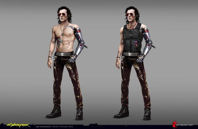 Cyberpunk 2077 – zobacz jak mógł wyglądać Johnny Silverhand