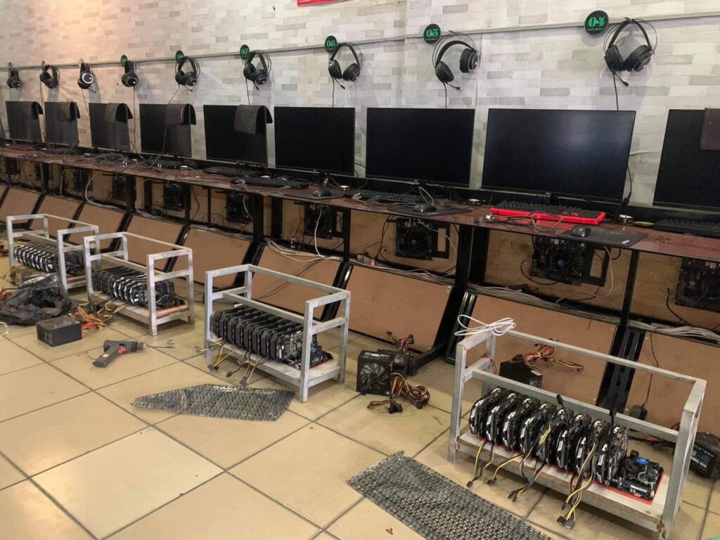 Popularne w Azji kawiarenki internetowe zmieniają się w kopalnie kryptowalut