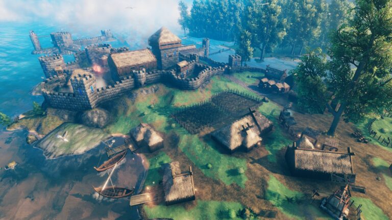 Valheim: gracz stworzył w grze Sokoła Millenium z drewna