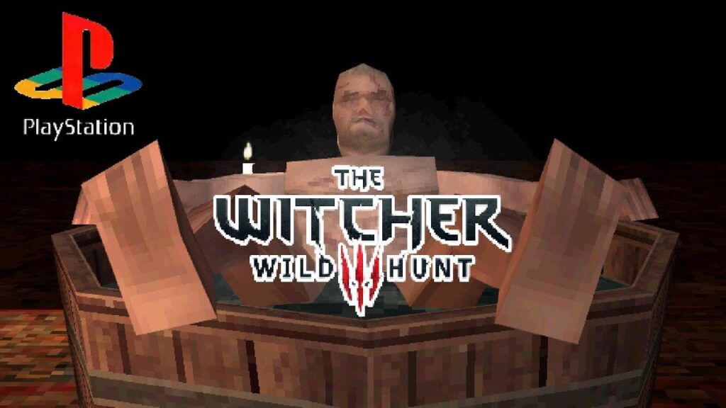 Wiedźmin 3 – jak wyglądałaby w wersji na PS1