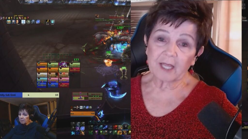 WoWGrandma78 – kolejna seniorka wymiata w grach