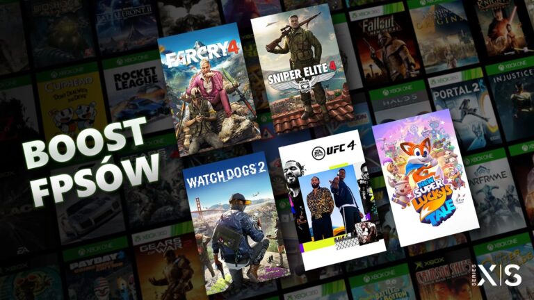 Xbox FPS Boost: Microsoft myśli jak wprowadzić funkcję w starszych grach