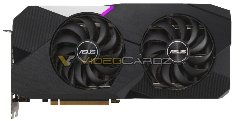 ASUS Radeon RX 6700 XT TUF Gaming i DUAL uchwycone na zdjęciach