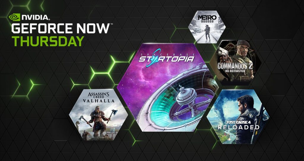 Usługa GeForce NOW otrzymuje 12 nowych gier
