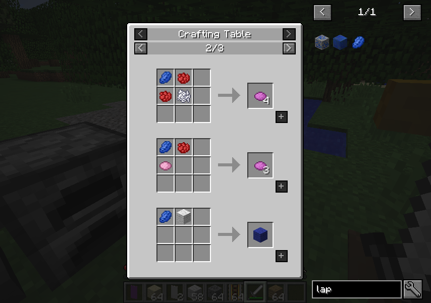 Minecraft Mod Just Enough Items (JEI)