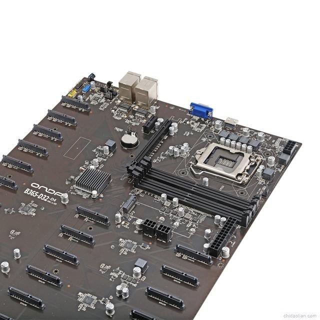 Płyta główna z 32 slotami na HDD/SSD właśnie pojawiła się na rynku, jest idealna do wydobywania Chia Coin