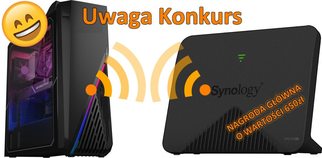 Konkurs Synology – nagroda główna Router Synology MR2200ac o wartości 650 złotych
