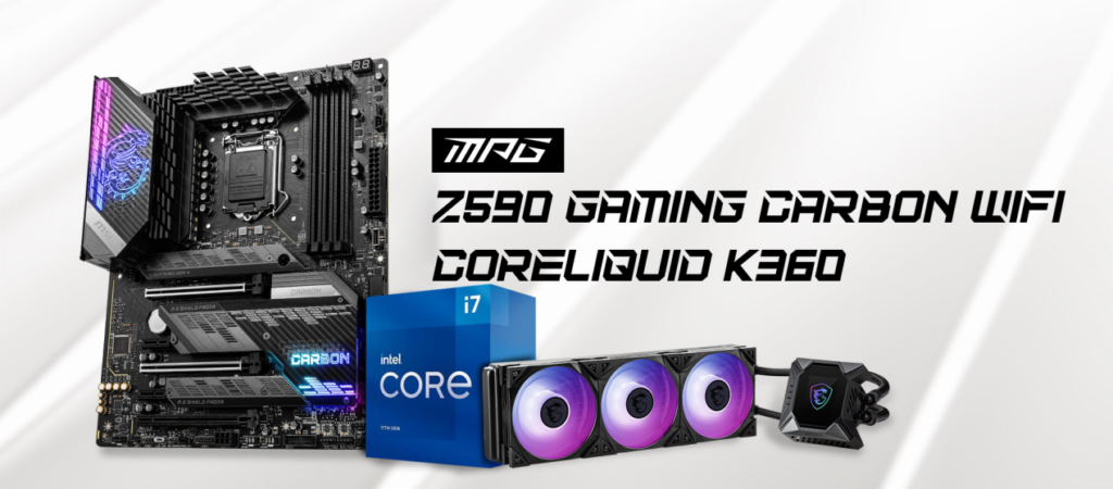 Bezkonkurencyjny zestaw combo – MSI MPG Z590 GAMING CARBON WIFI i MPG CORELIQUID K360