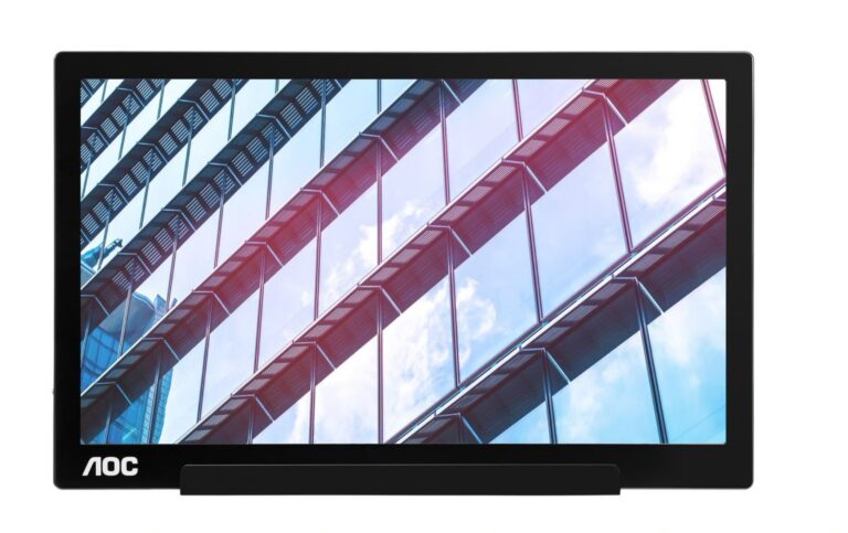 AOC I1601P – przenośny monitor z hybrydowym połączeniem USB