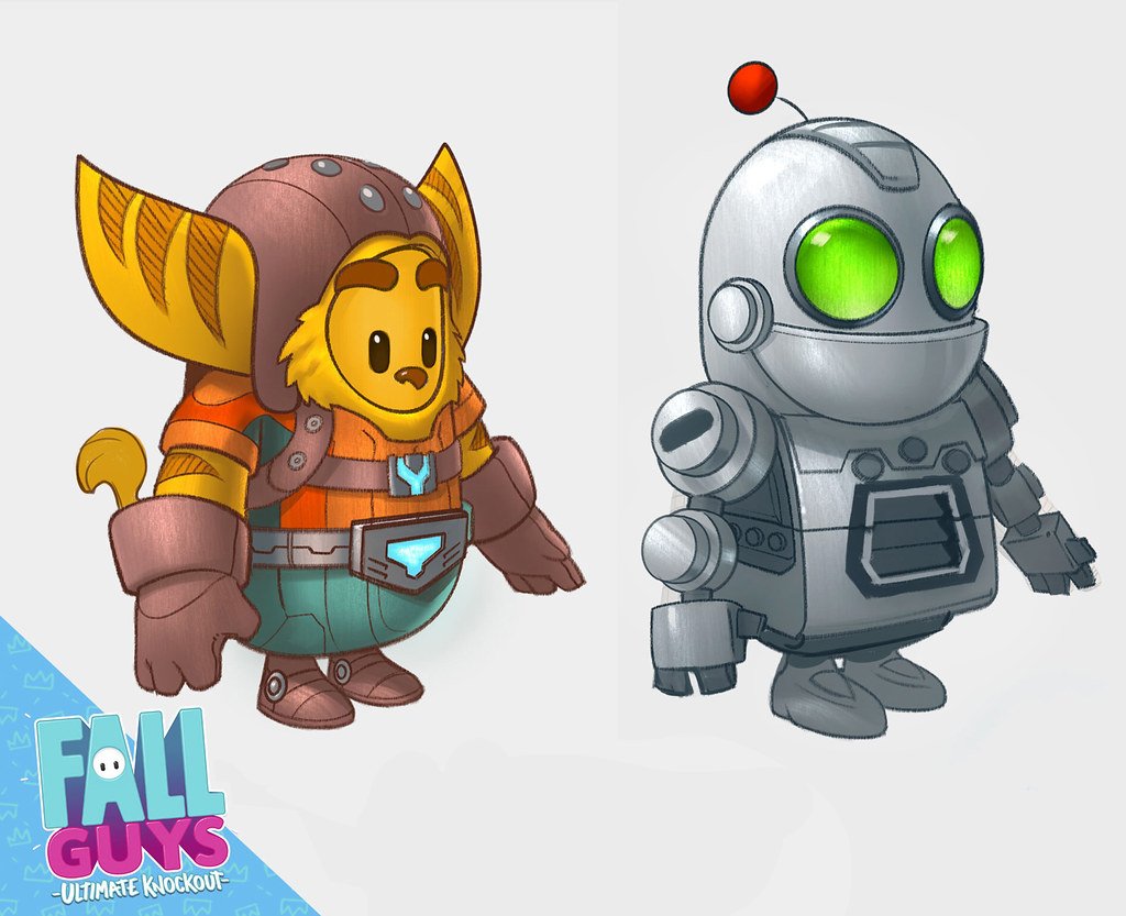 Fall Guys Ratchet and clank 2