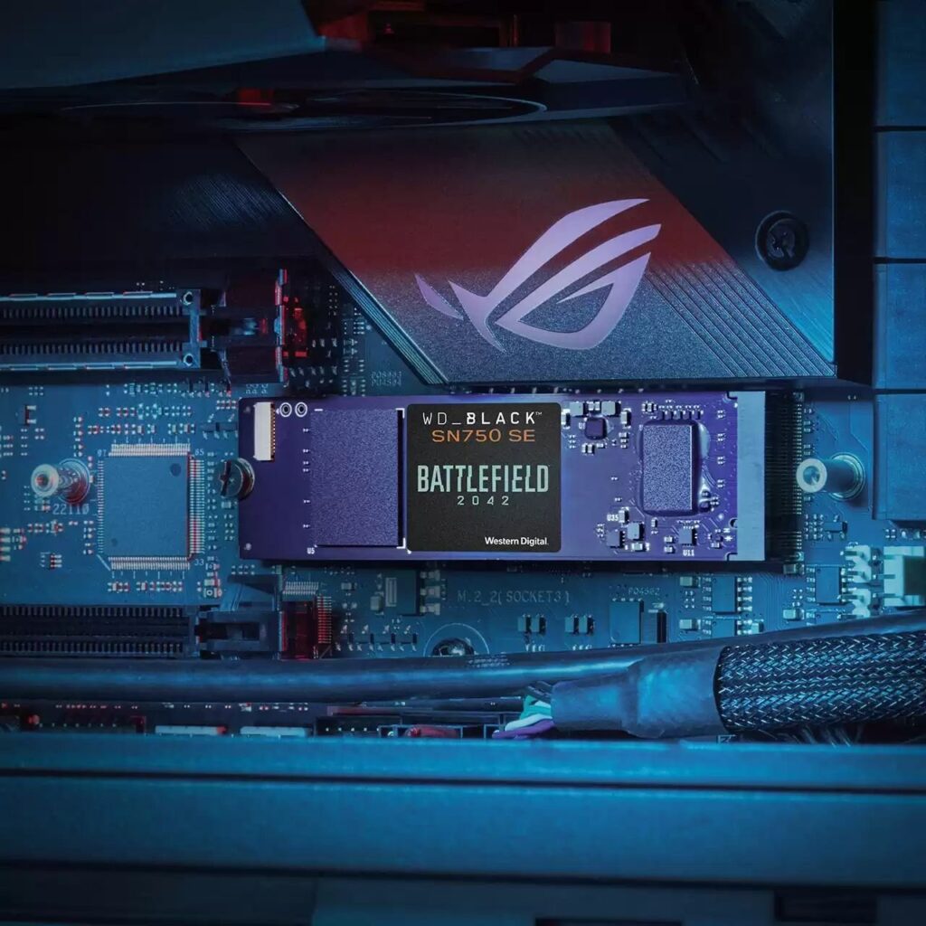 WD BLACK SN750 SE Battlefield 2042