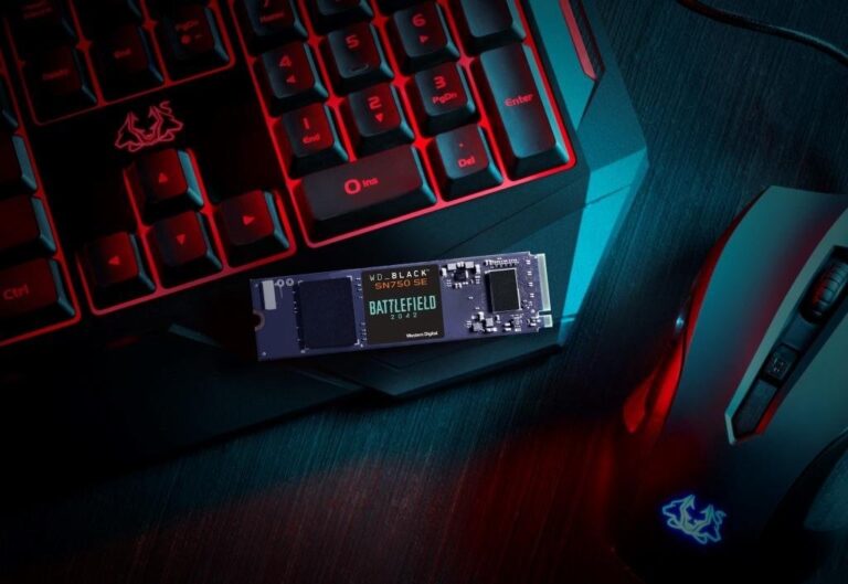 Western Digital prezentuje kolekcjonerski pakiet z dyskiem WD_BLACK SN750 SE dla fanów gry Battlefield™ 2042 od EA&DICE