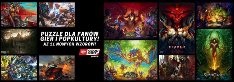 Nowe Puzzle Good Loot  z WoW, Diablo, Overwatch i innych gier już 24 września