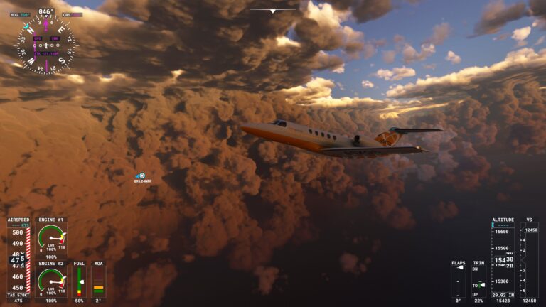 Microsoft Flight Simulator: huragan Ida odtworzony „na żywo” w grze