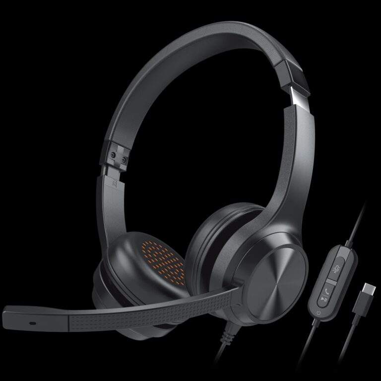 CREATIVE CHAT Zestaw słuchawkowy Plug nad Play na USB C i z oprogramowaniem SmartCommons Kit
