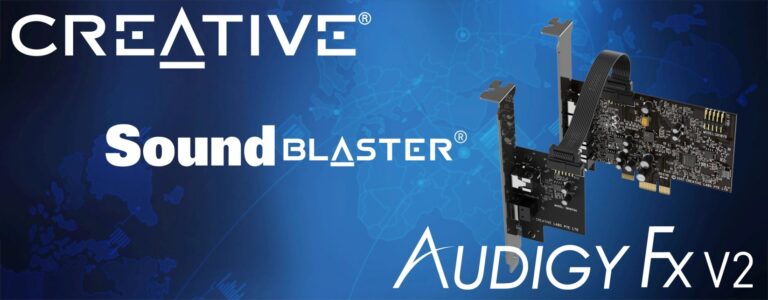 Creative Sound Blaster Audigy FX V2 Karta dźwiękowa dla komputerów stacjonarnych z zestawem SmartComms i kartą rozszerzeń DB Pro