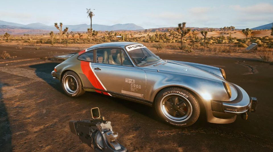 Cyberpunk 2077 – fan motoryzacji odtworzył Porsche 911 z gry