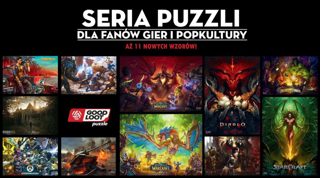 Good Loot wypuszcza aż 11 nowych zestawów puzzli dla graczy