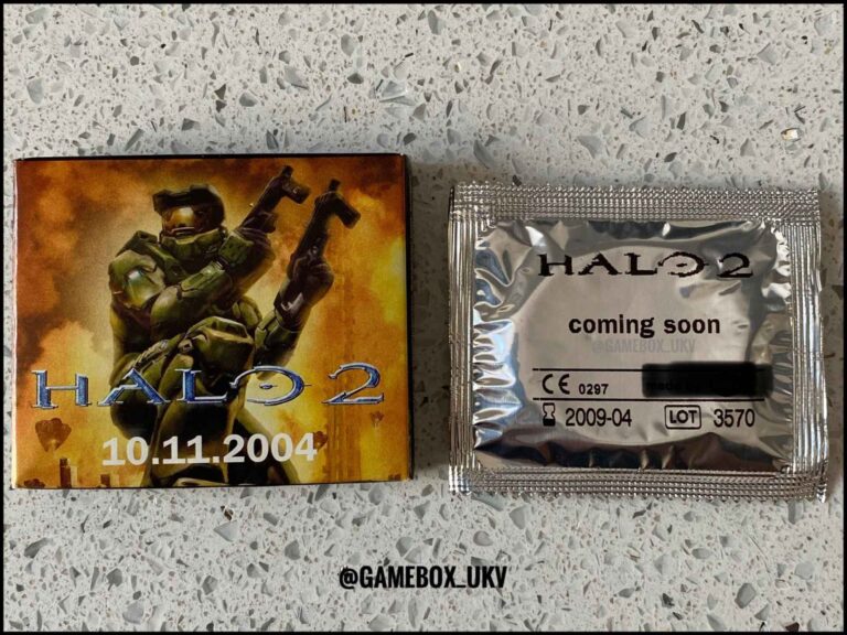 Prezerwatywy jako promocja kooperacyjnej gry w Halo 2