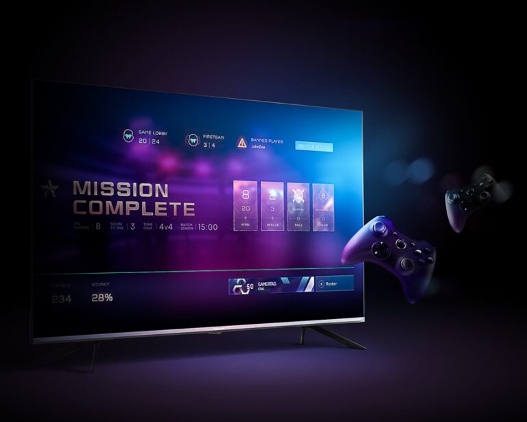 Jak telewizory Hisense sprawdzają się w gamingu? – recenzja UHD 4K Smart TV 55E76GQ