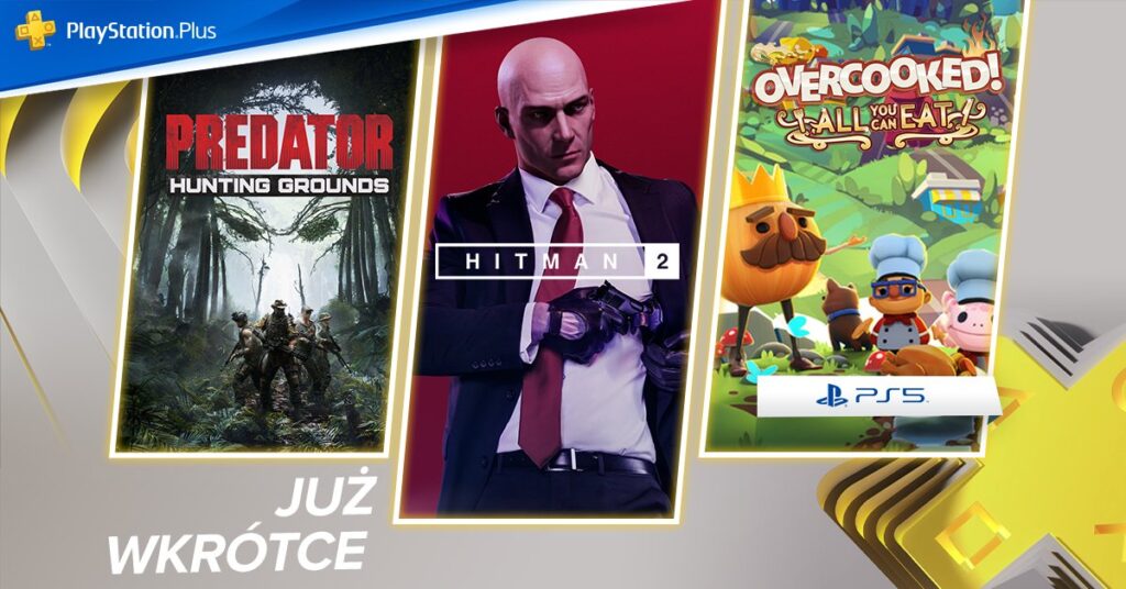 PS Plus wrzesień 2021: przeciek potwierdzony! Hitman 2, Overcooked! i Predator