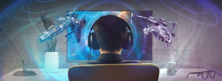 Sound Blaster X4: Zewnętrzna karta dźwiękowa USB, DAC i wzmacniacz USB Hi-res 7.1 z technologią Super X-Fi® i zestawem inteligentnych funkcji SmartComms
