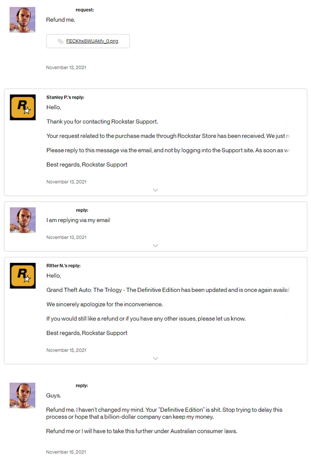 GTA Trilogy Definitive Edition