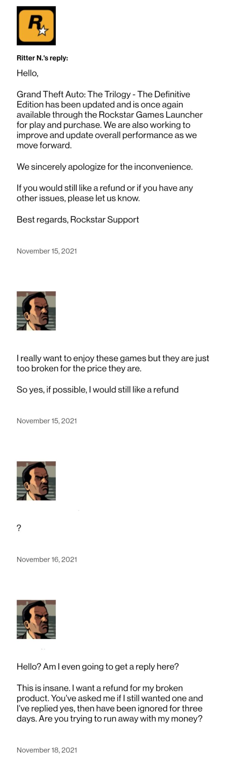 GTA Trilogy Definitive Edition