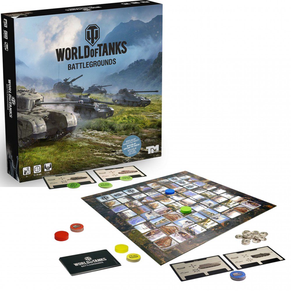 World of Tanks Battlegrounds – powstała planszówka w świecie gry Wargaming