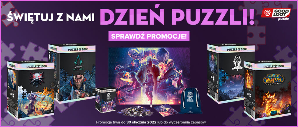 Good Loot – promocja na gamingowe puzzle z okazji Międzynarodowego Dnia Puzzli