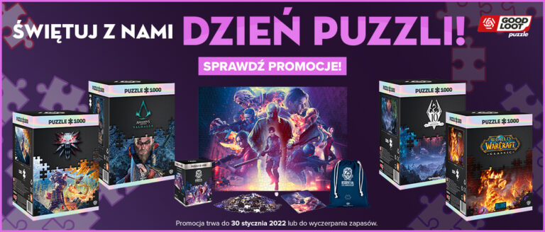Good Loot – promocja na gamingowe puzzle z okazji Międzynarodowego Dnia Puzzli