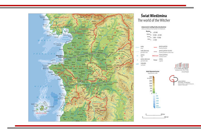mapa wiedźmin