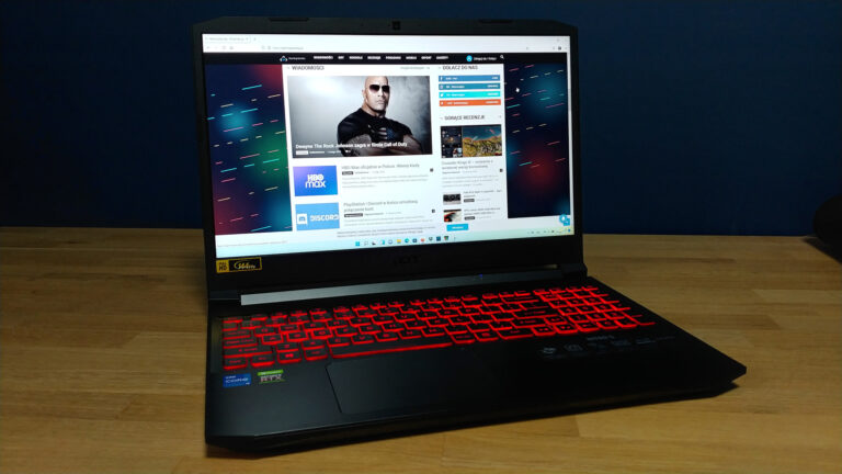 Acer Nitro 5 – RTX 3050 w laptopie za rozsądne pieniądze?