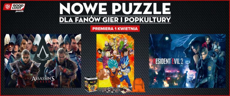 Good Loot wprowadza do oferty trzy nowe zestawy puzzli gamingowych
