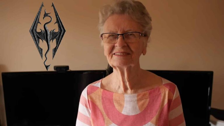Babcia Skyrim dostała prezent od Bethesdy