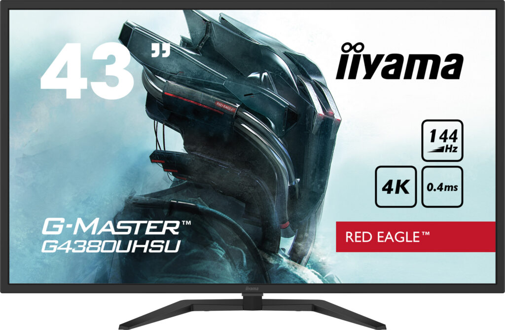iiyama G-Master G4380UHSU-B1 Red Eagle to 43-calowy monitor dla graczy w przystępnej cenie