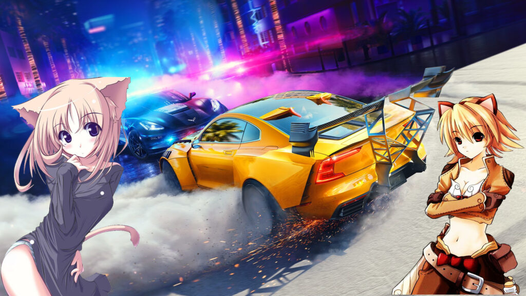 Nowy NFS z elementami anime?